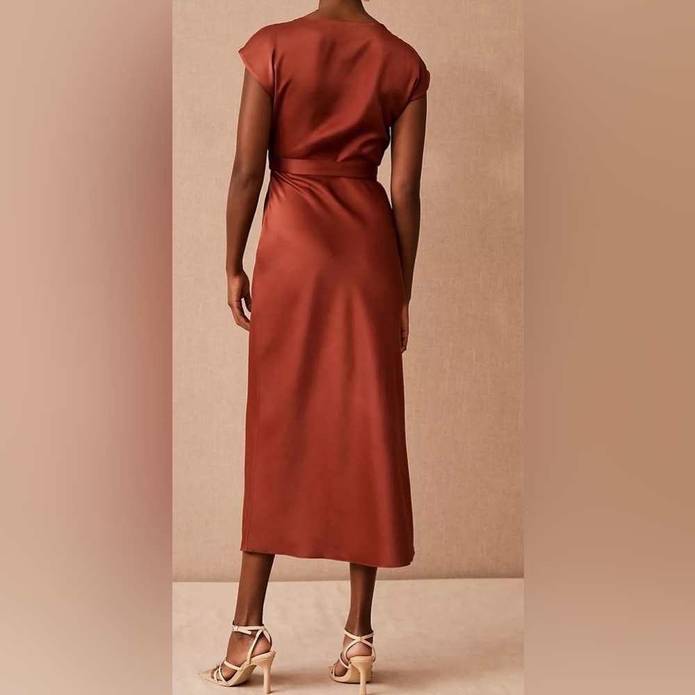 BHLDN Rust Midi Dress - Picture 2 of 4